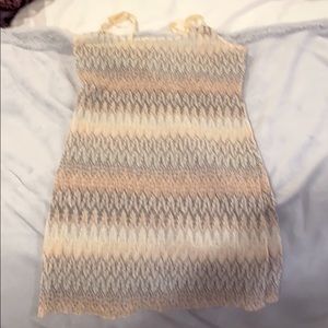 Free people crochet slip